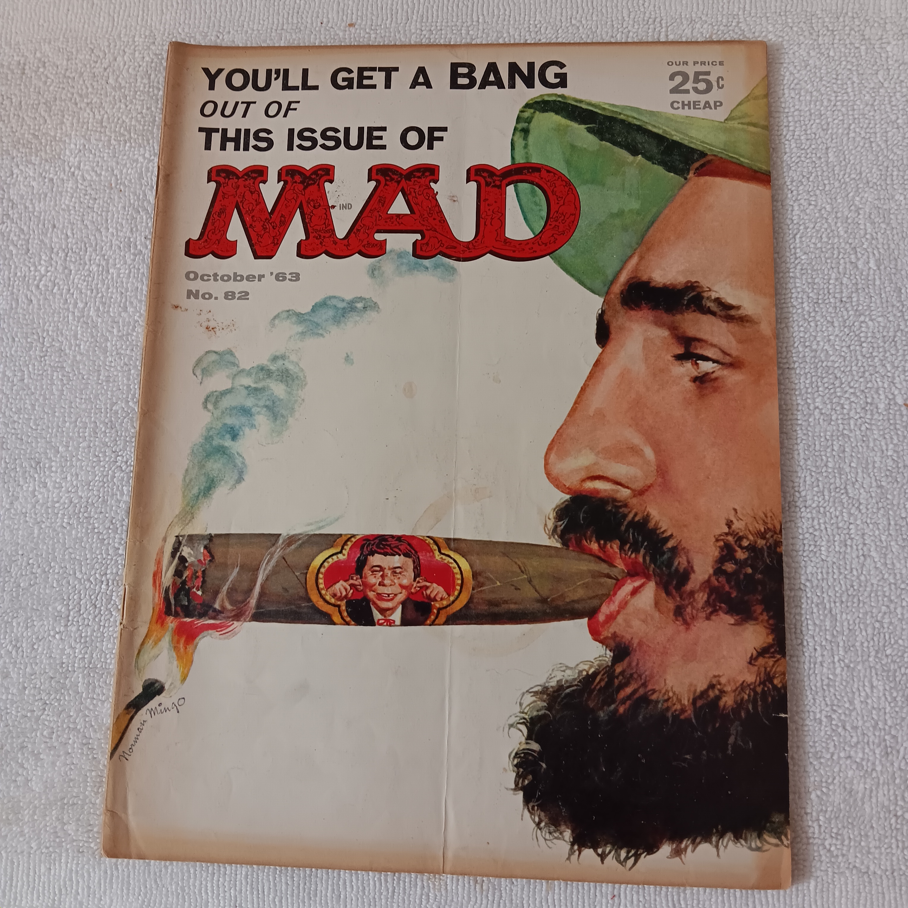 Vintage Mad Magazine October 63 Issue Vintage Mad Magazine October 63 Issue